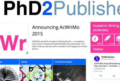 PhD2Published screengrab 2015